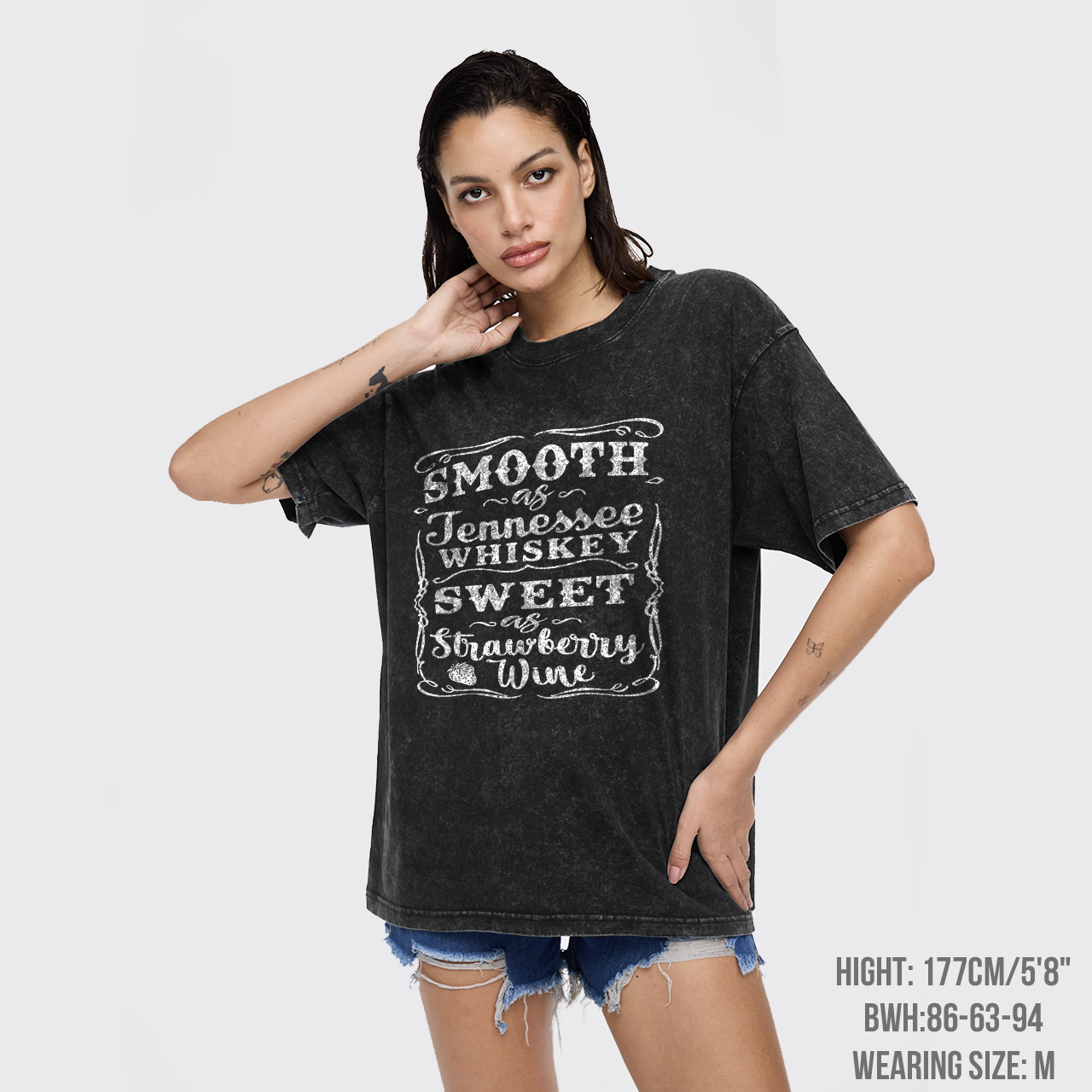 Smooth As Tennessee Whiskey Garment-dye Tees