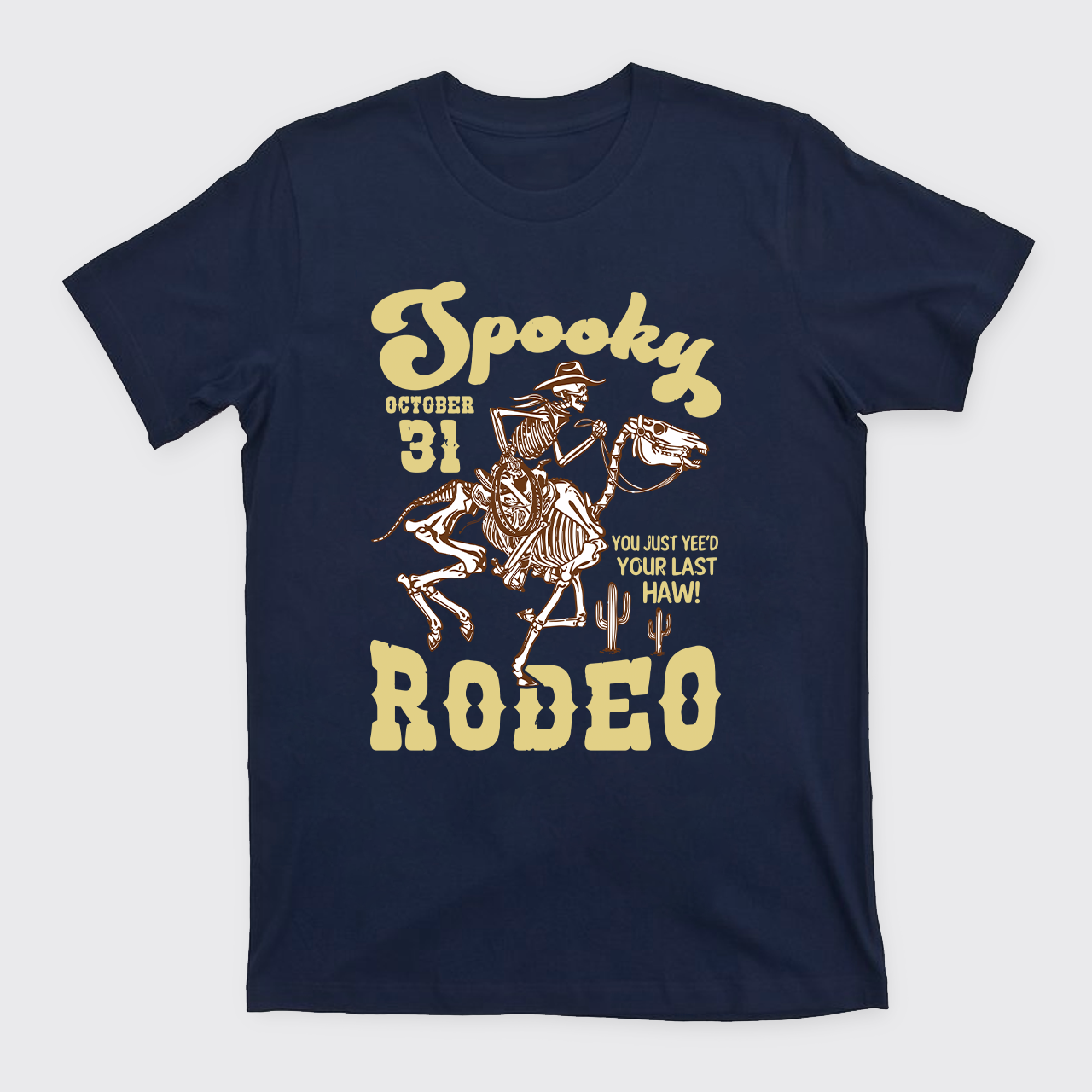October 31,Spooky Rodeo T-Shirts