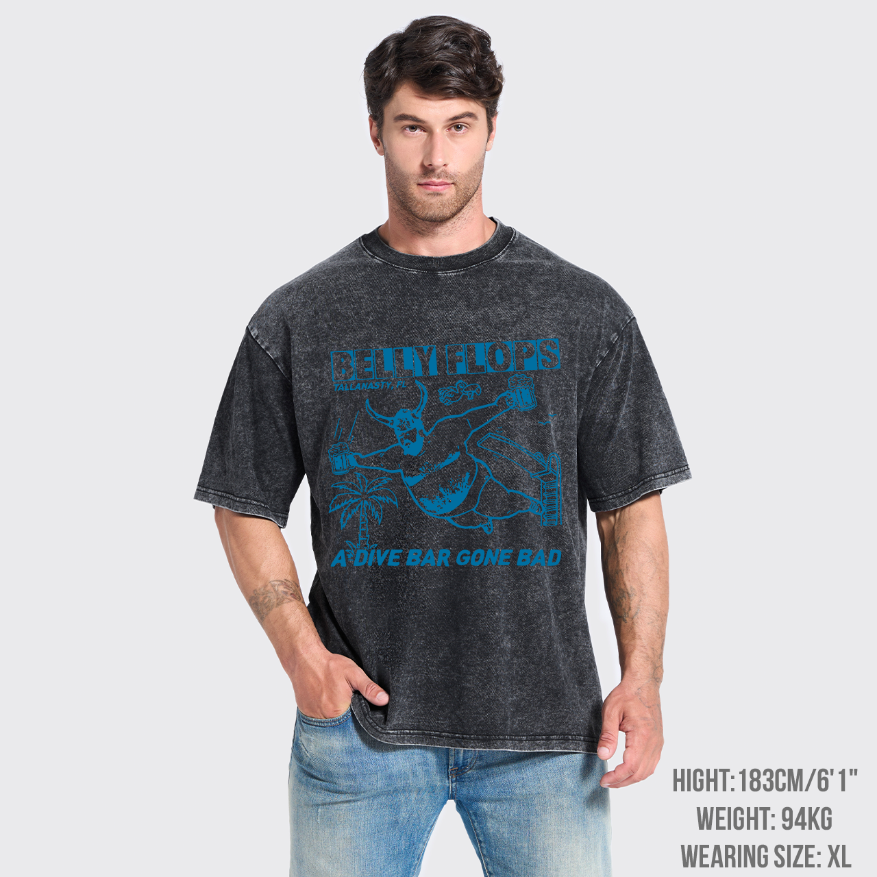 Vintage Dive Bar Garment-dye Tees