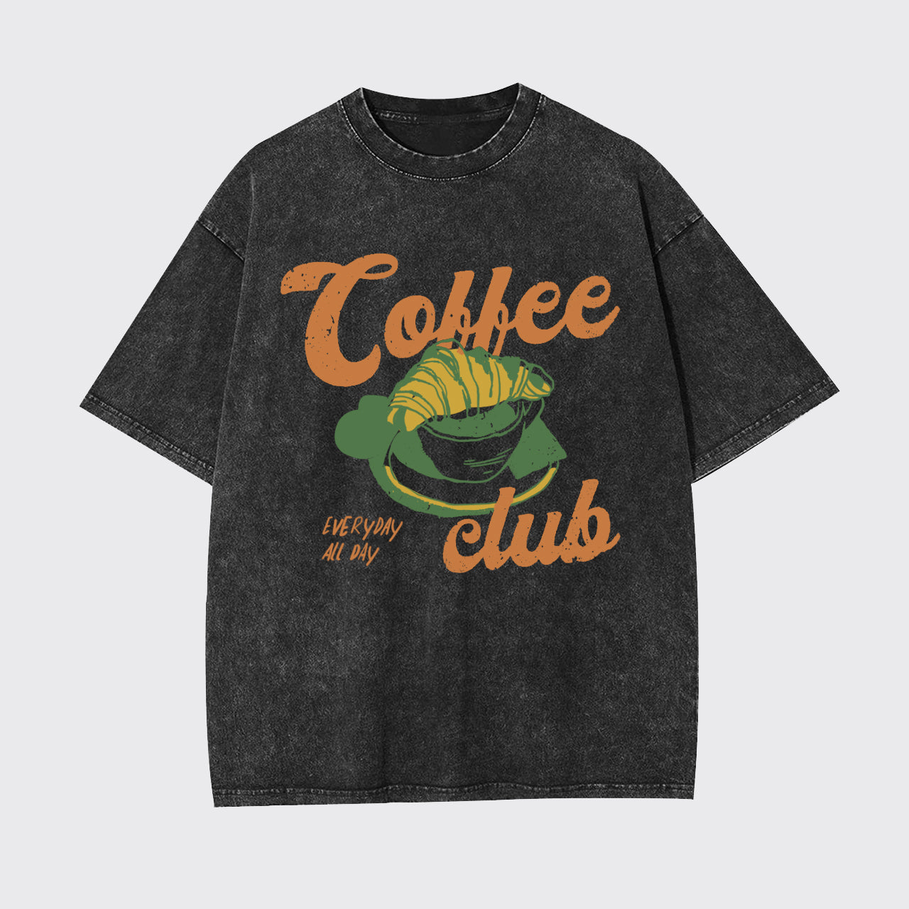 Breakfast Coffee Club Garment-dye Tees