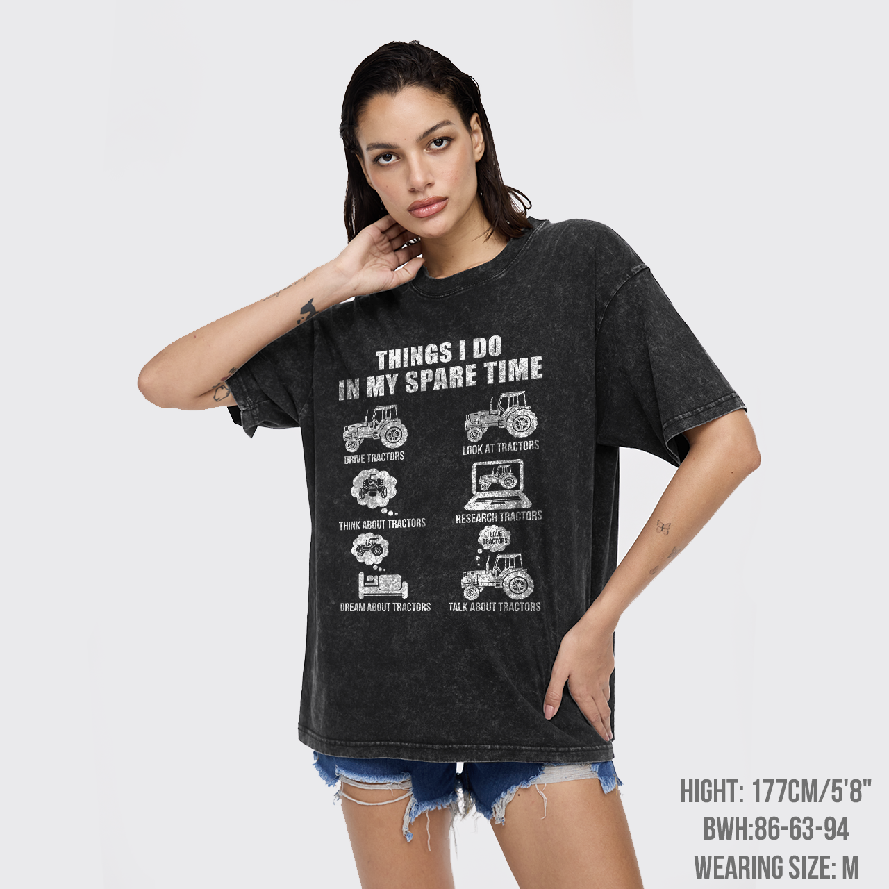 Personalized Western Hobbies Funny Garment-dye Tees