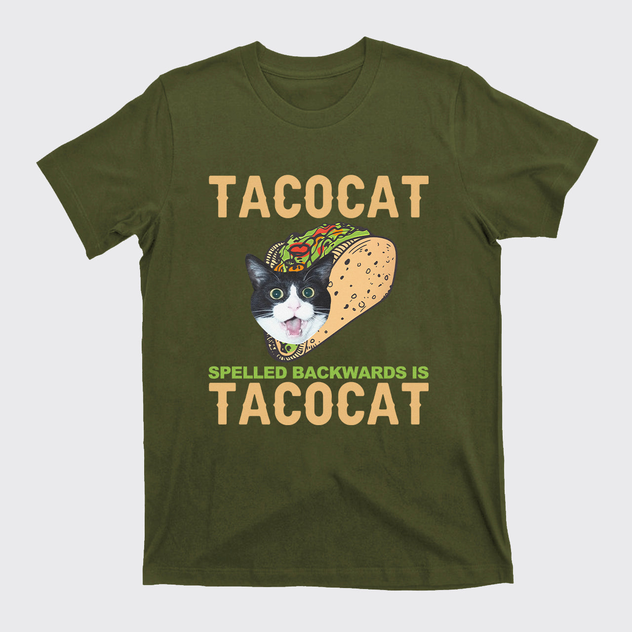 Tacocat Spelled Backwards Is Tacocat T-Shirts