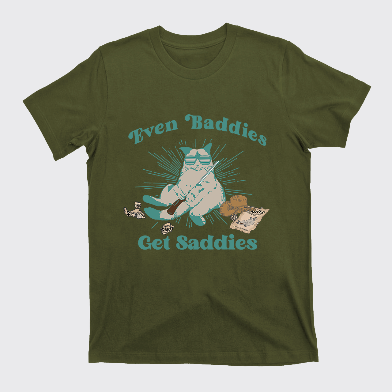 Even Baddies Get Saddies T-Shirts