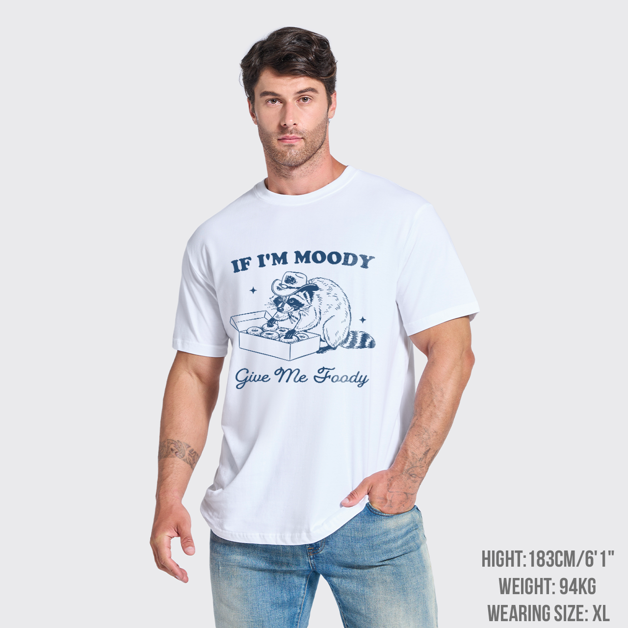 If I'm Moody Give Me Foody T-Shirts