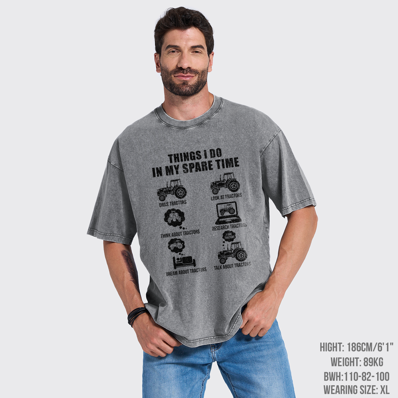 Personalized Western Hobbies Funny Garment-dye Tees