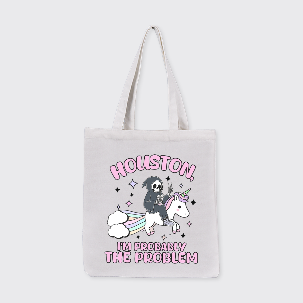 Mental Health-Houston I'm Probably The Problem_Broncobay Canvas Tote Bag