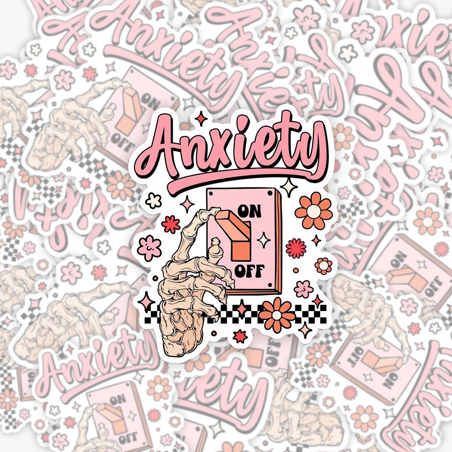Anxiety On Or Off_Broncobay Sticker