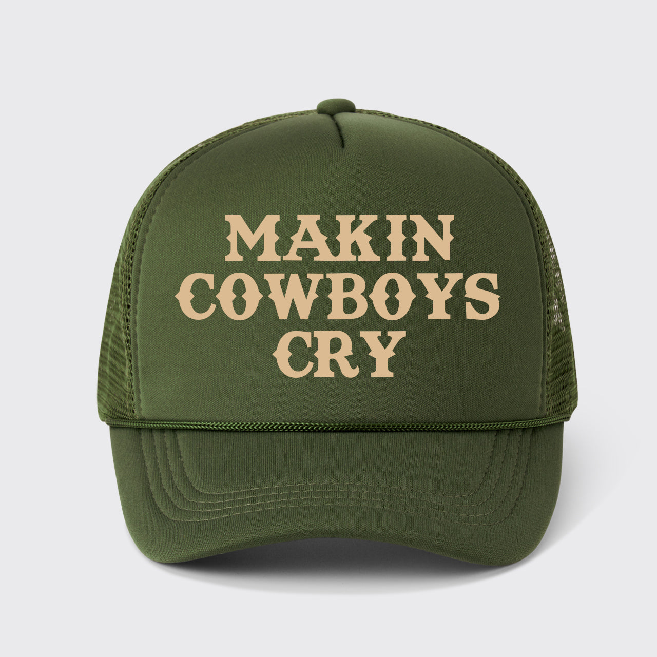 Makin Cowboys Cry Trucker Hat