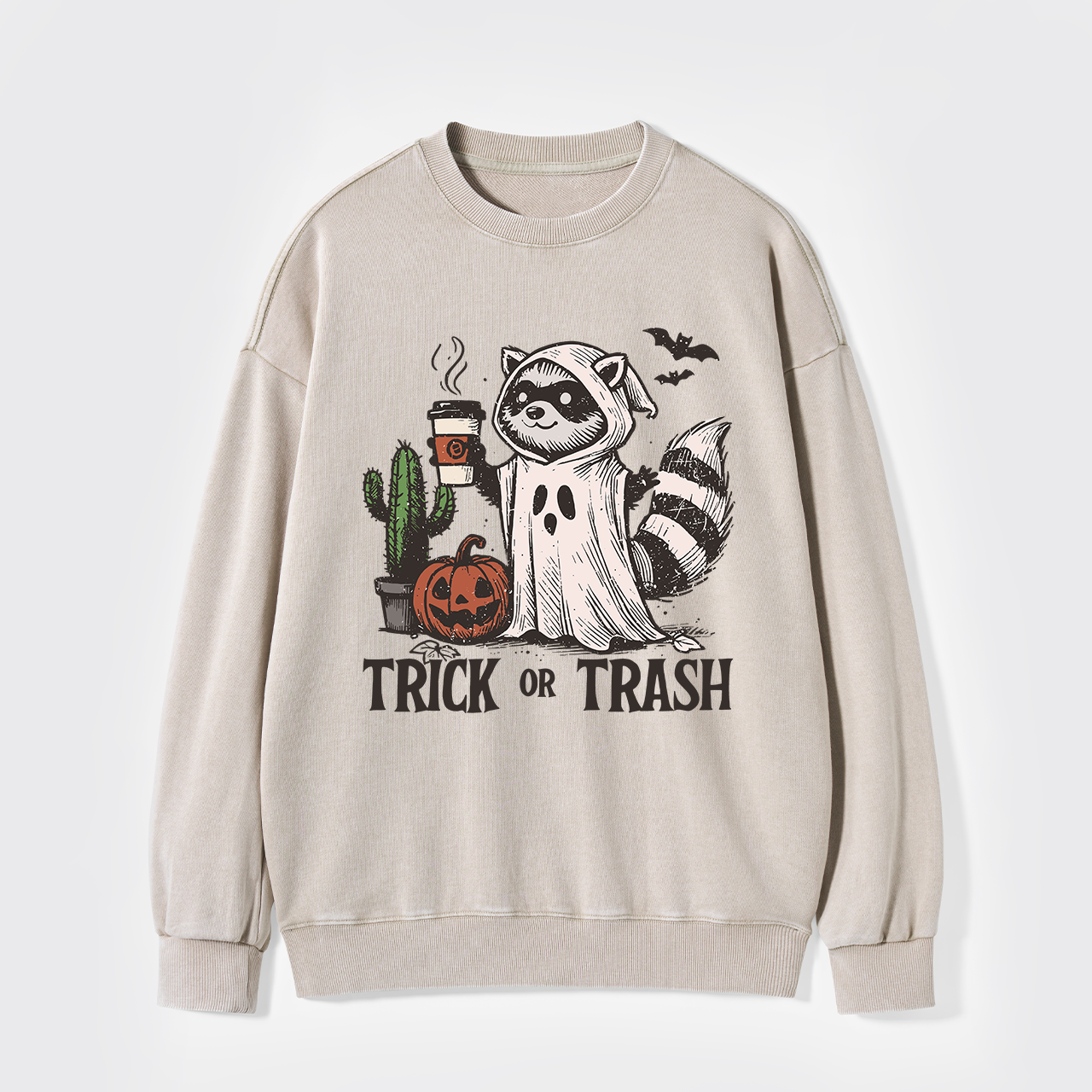 Trick Or Trash Washed Sweatshirts