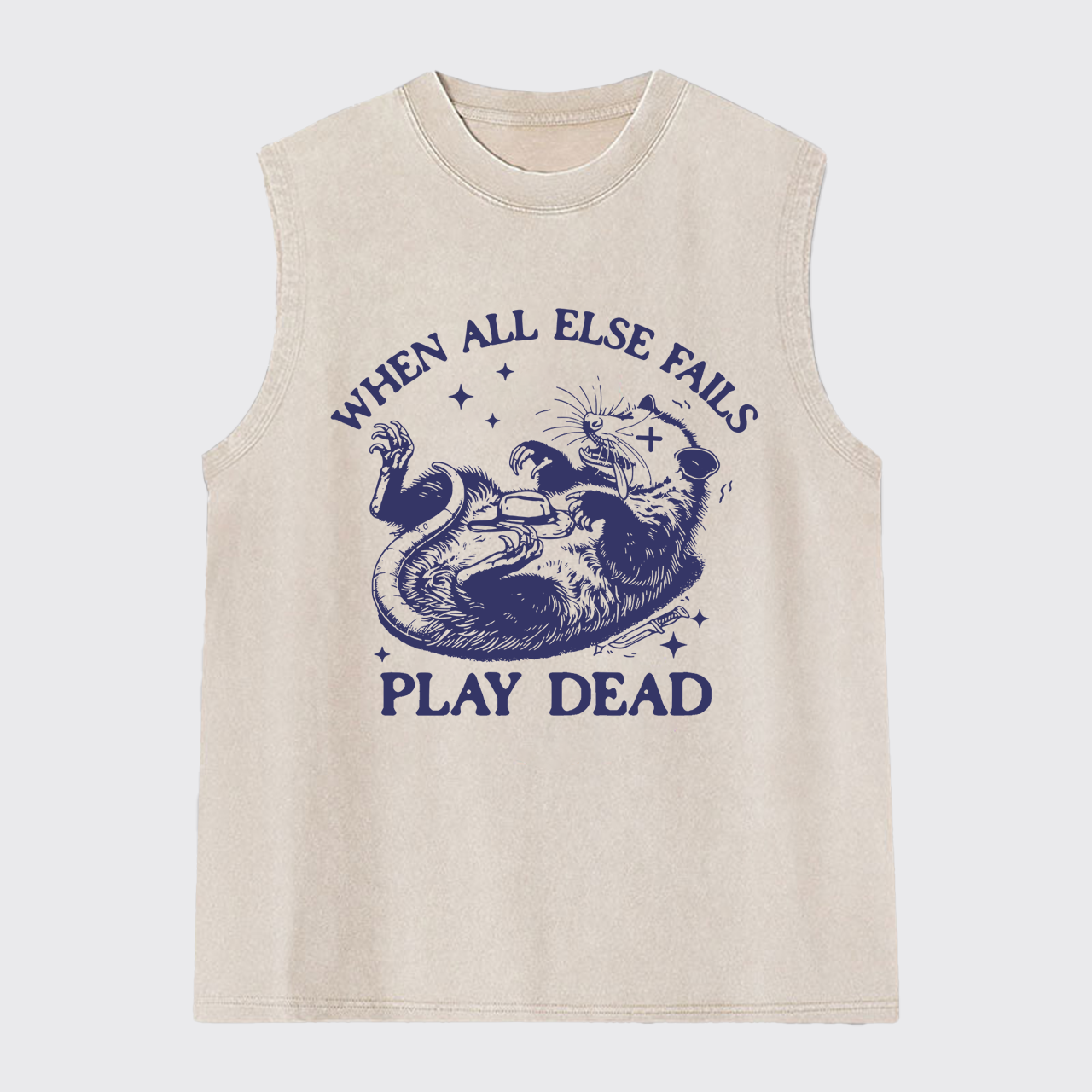 When All Else Fails Play Dead Washed Tanks