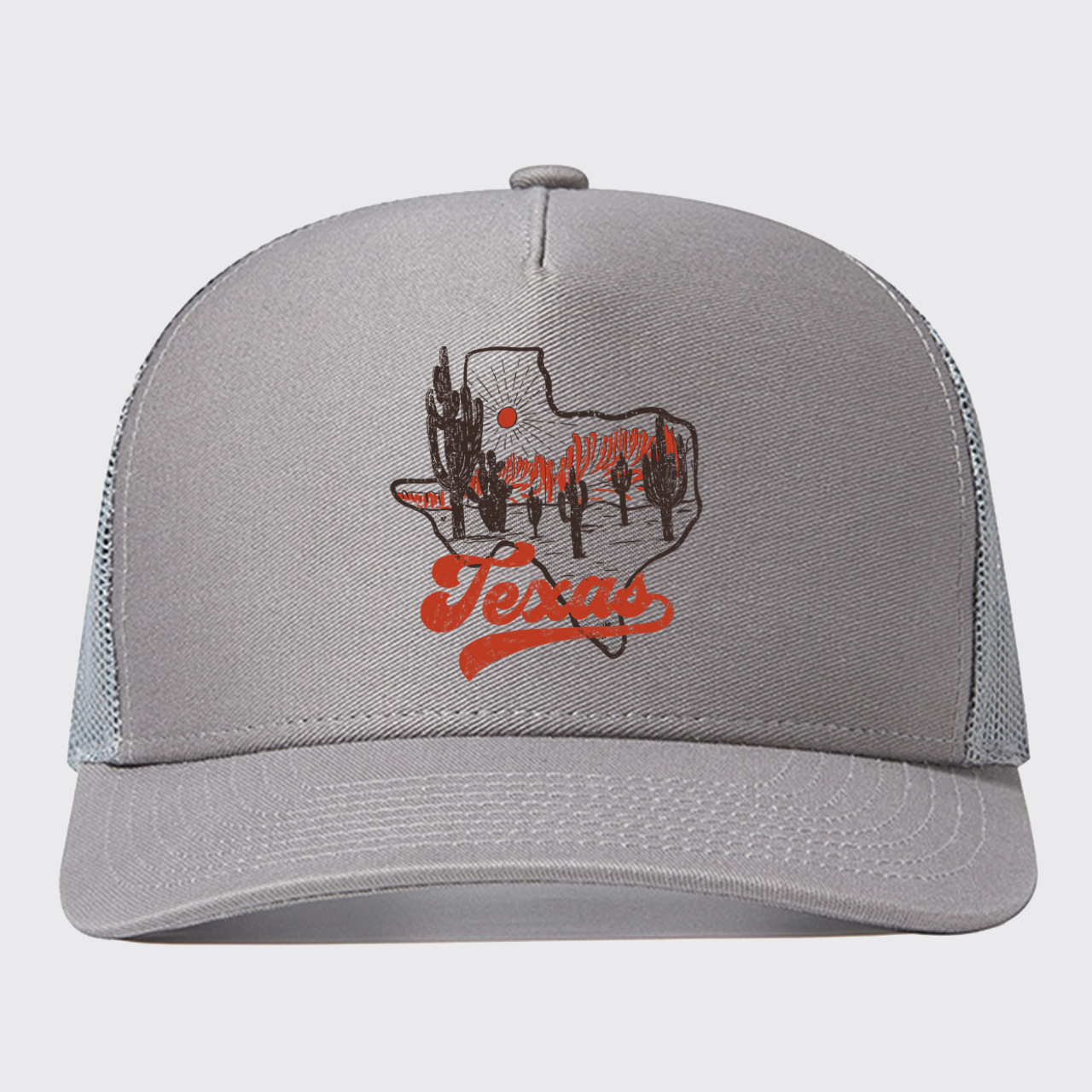 Texas Sunset Vintage Trucker Hat