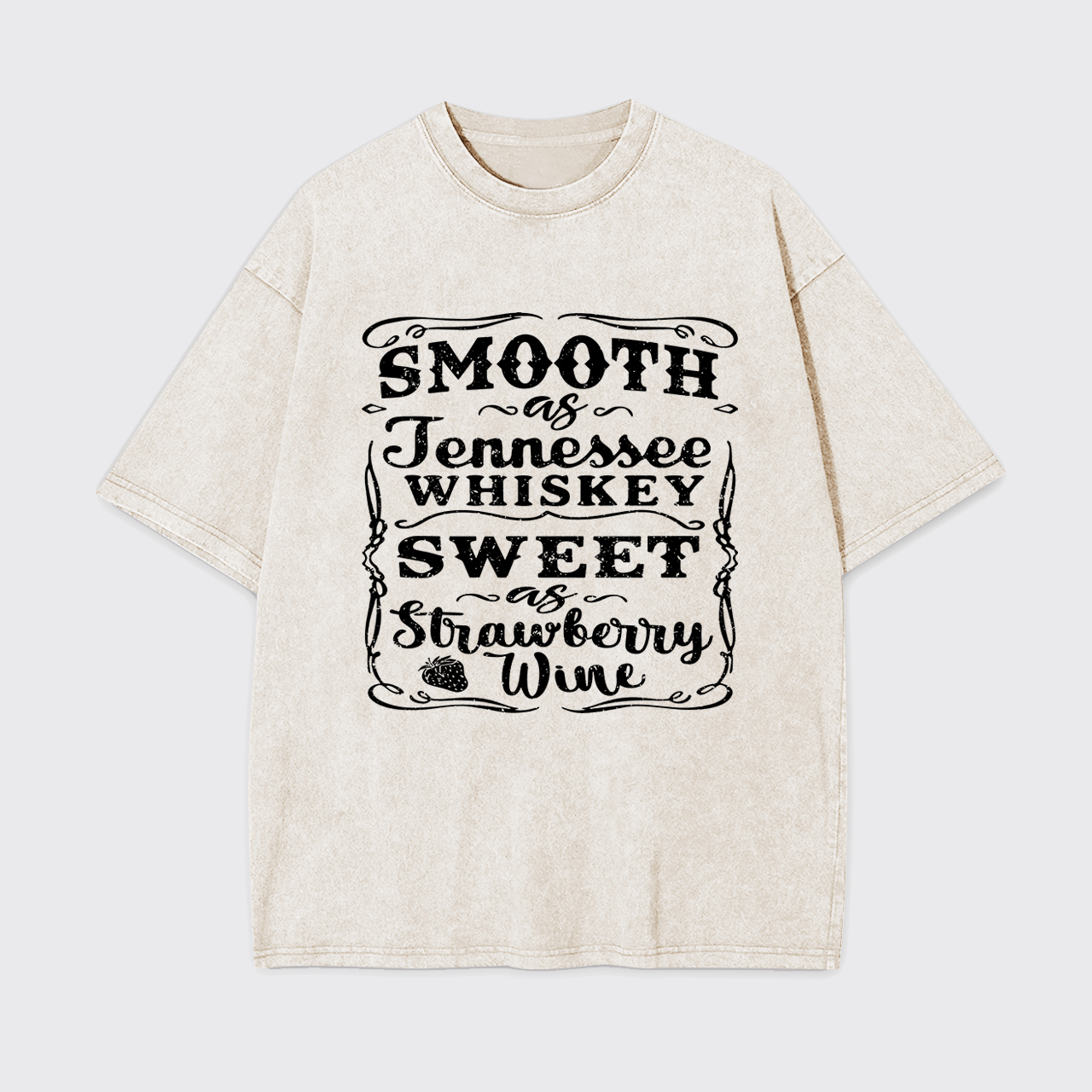 Smooth As Tennessee Whiskey Garment-dye Tees