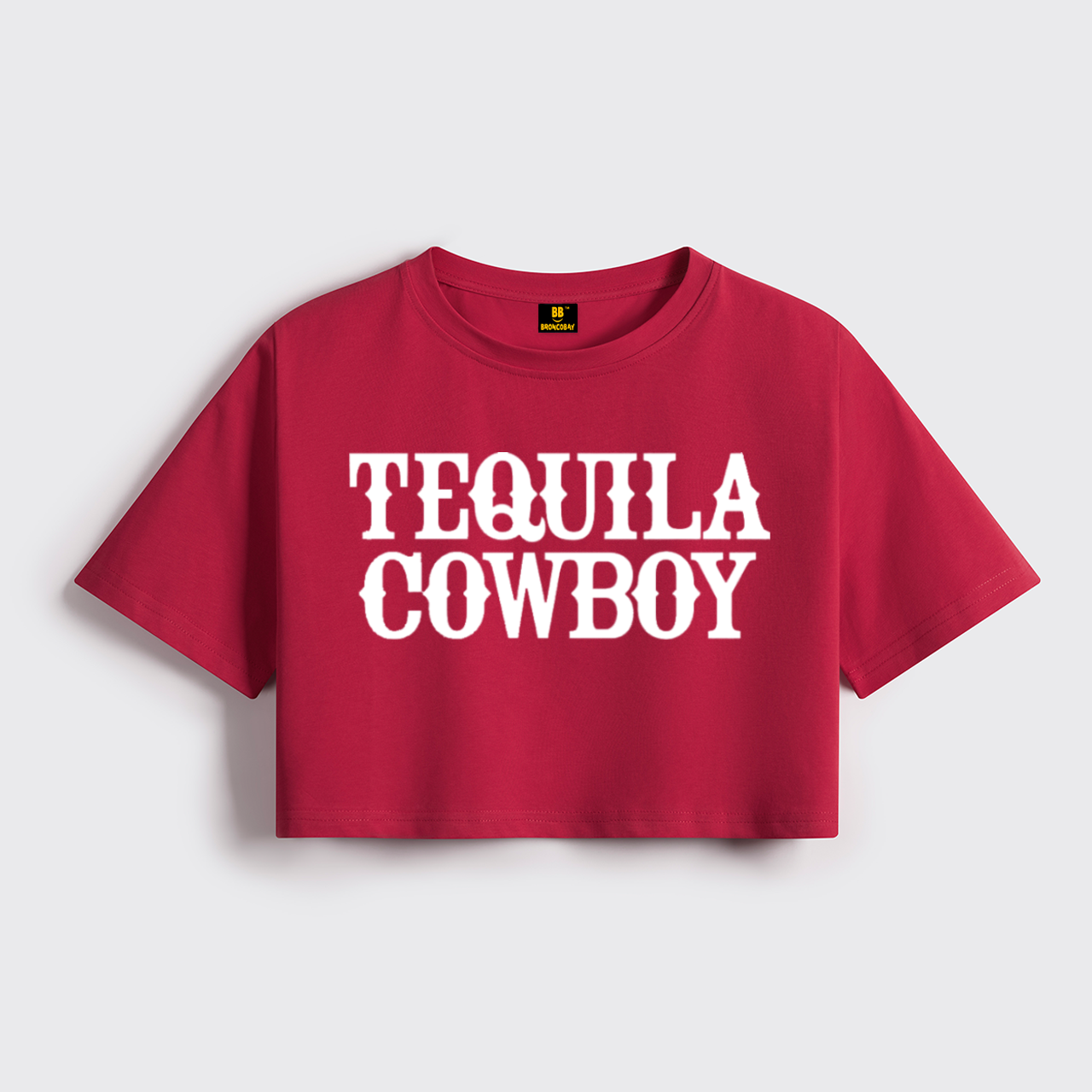 Tequila Cowboy Cropped Boxy Tee