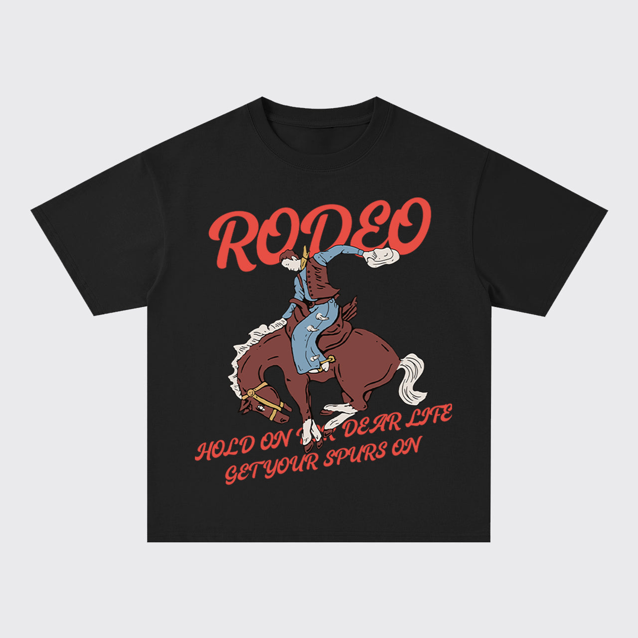 Get Your Spurs On Oversize T-Shirts