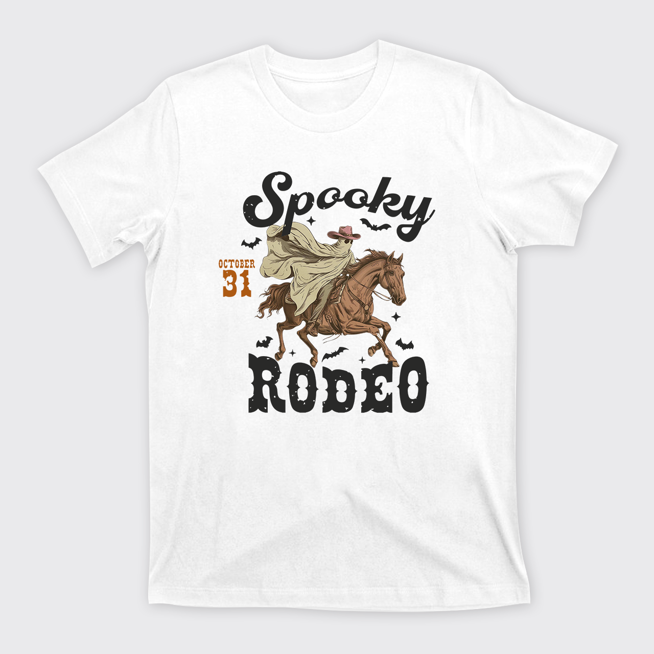 Spooky Rodeo Western Halloween T-Shirts