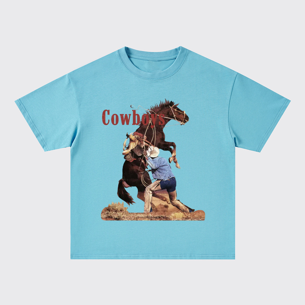 Vintage Cowboy Oversize T-Shirts