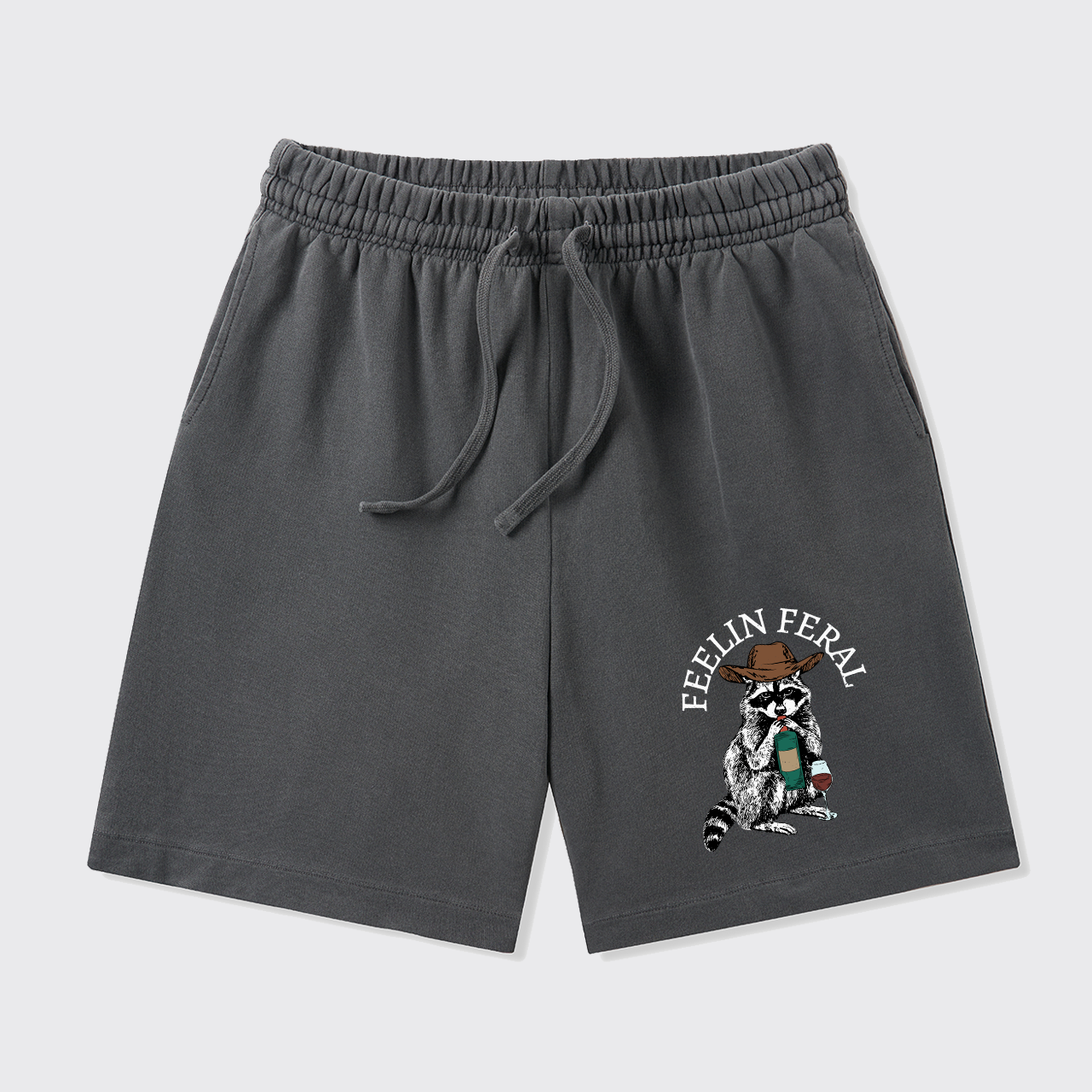 Funny Raccoon_Broncobay Shorts