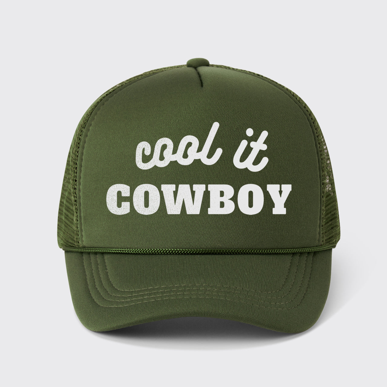 Cool It Cowboy Trucker Hat