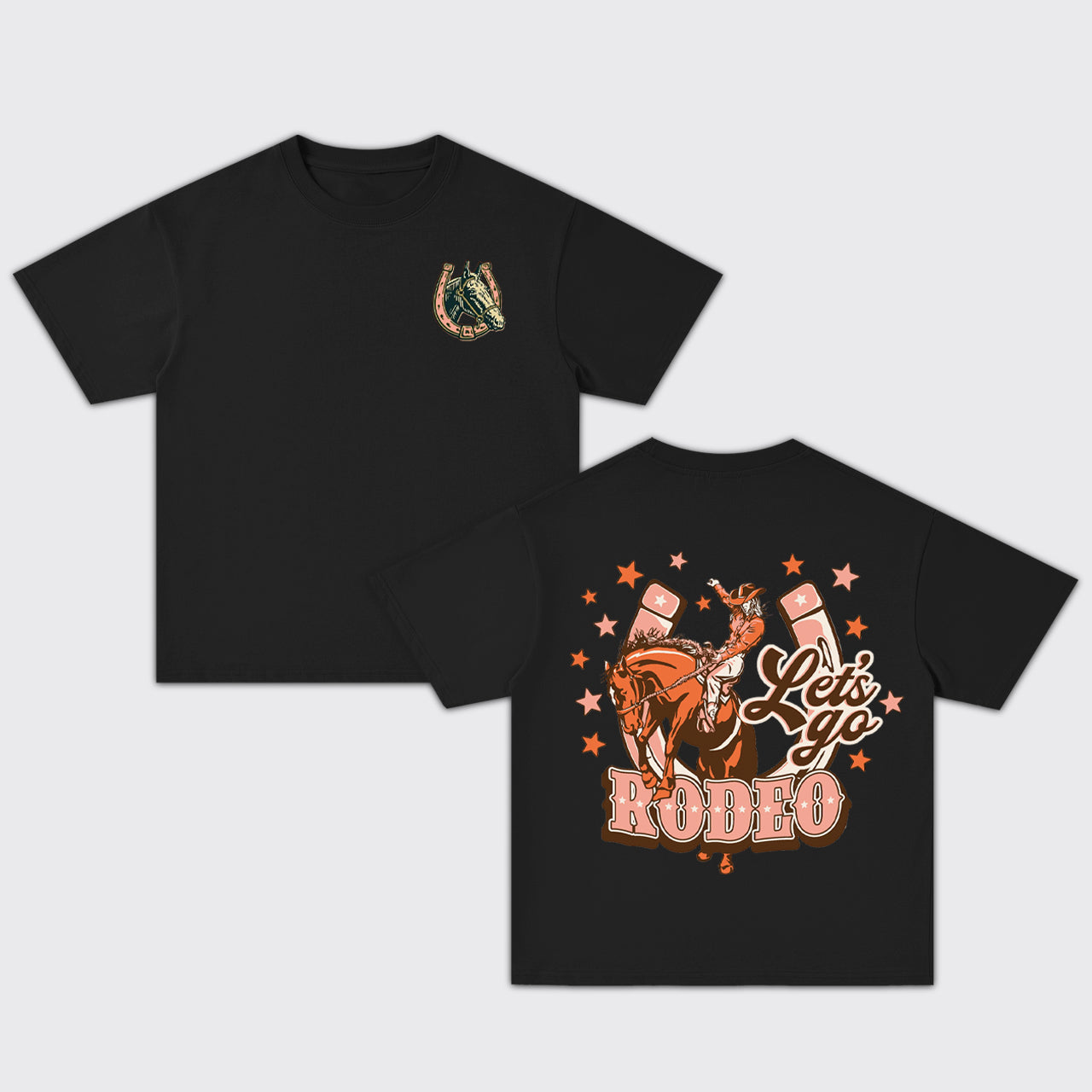 Let's Go Rodeo Oversize T-Shirts