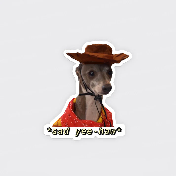 Sad Boy Cowboy_Broncobay Fridge Magnet