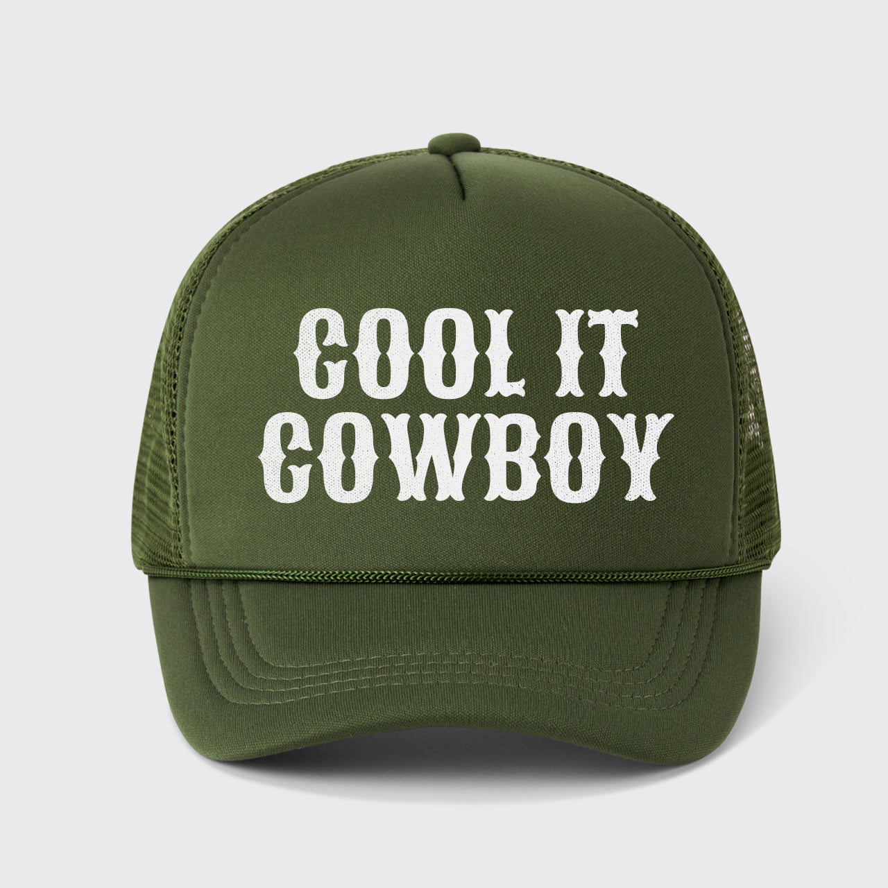 Cool It Cowboy Trucker Hat