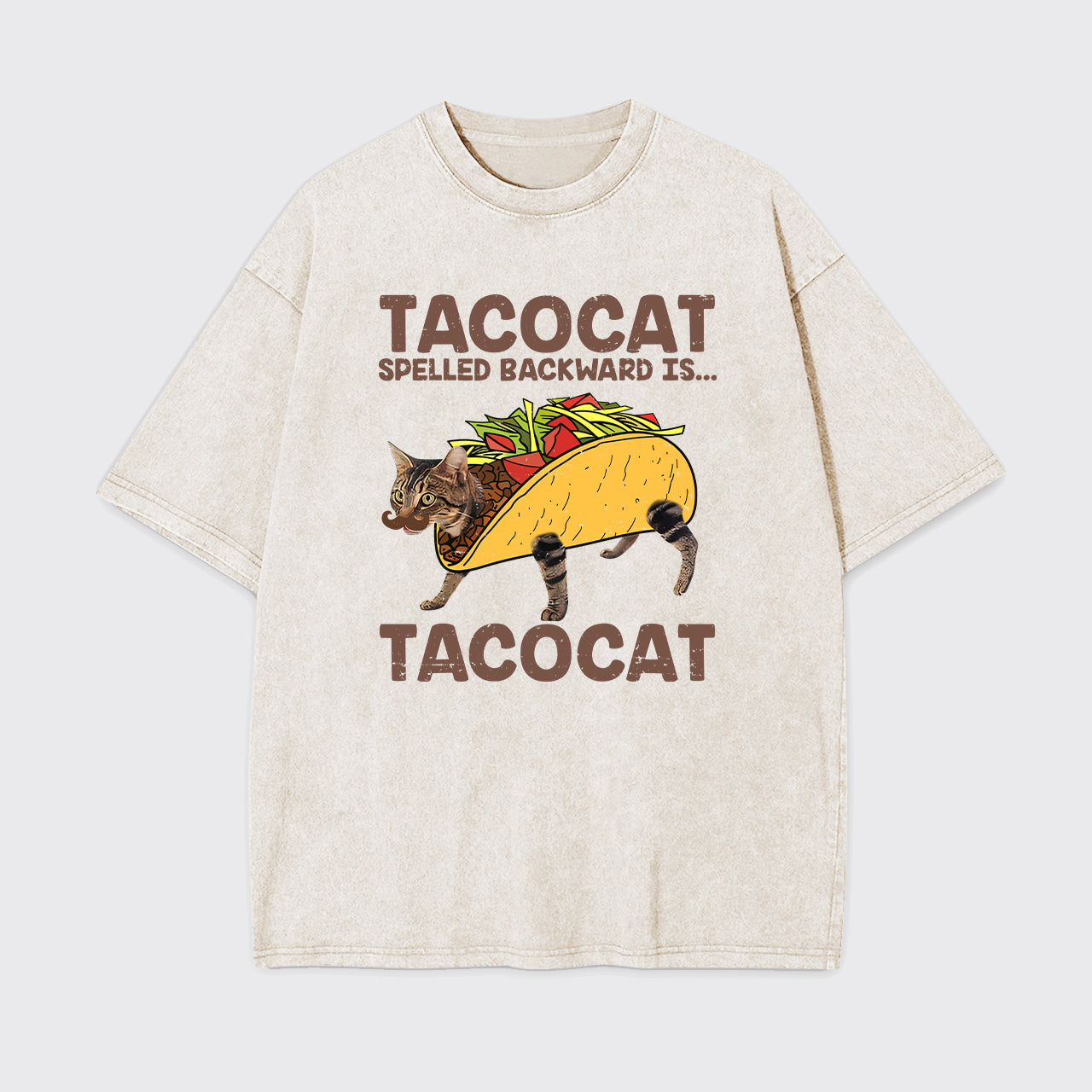 Vintage Taco & Cat Garment-dye Tees