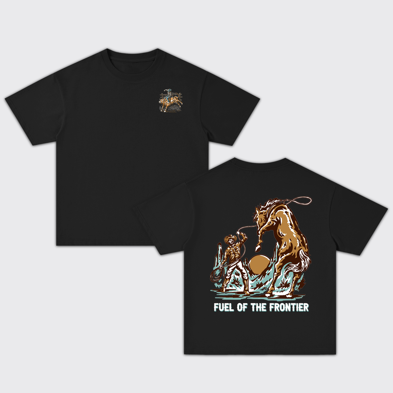 Full Of The Frontier Oversize T-Shirts