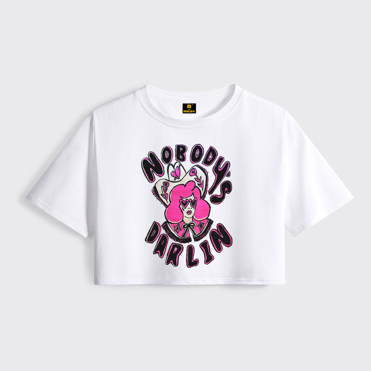 70s Cowgirl Cropped Boxy Tee