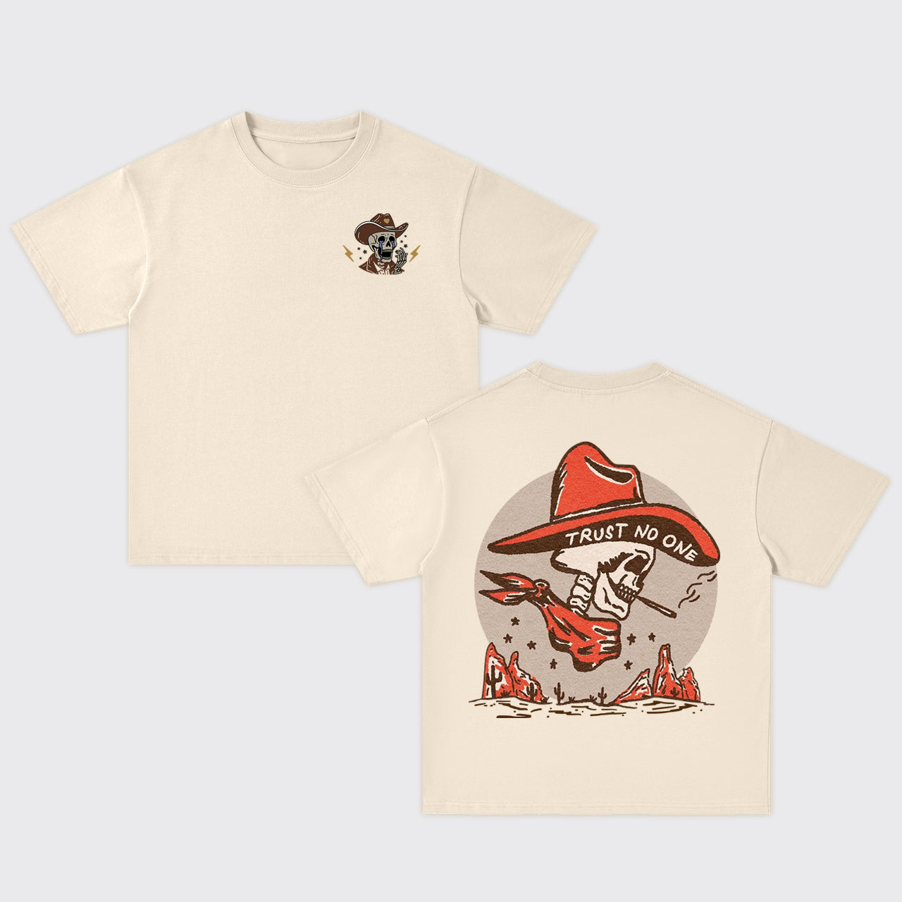 Trust No One Oversize T-Shirts