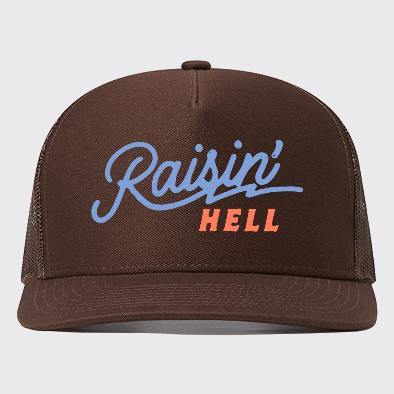 Raisin' Hell Funny&Humorous Southern Trucker Hat