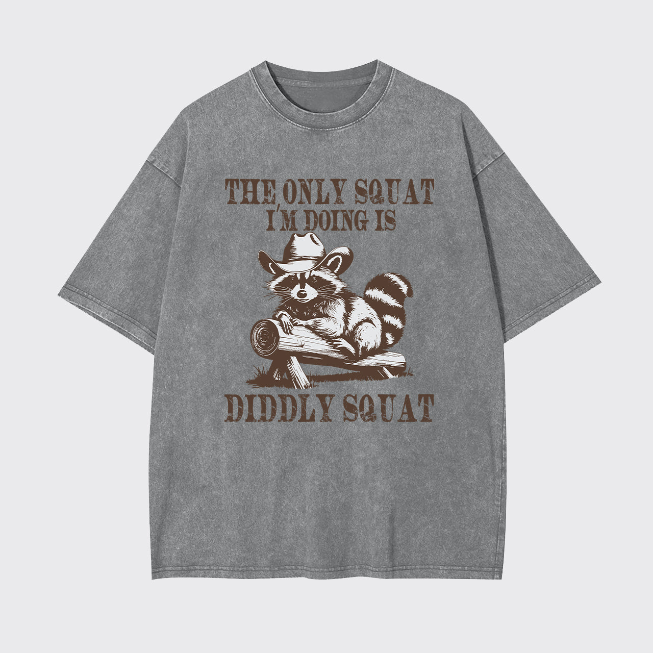 The Only Squat I'm Doing Garment-dye Tees