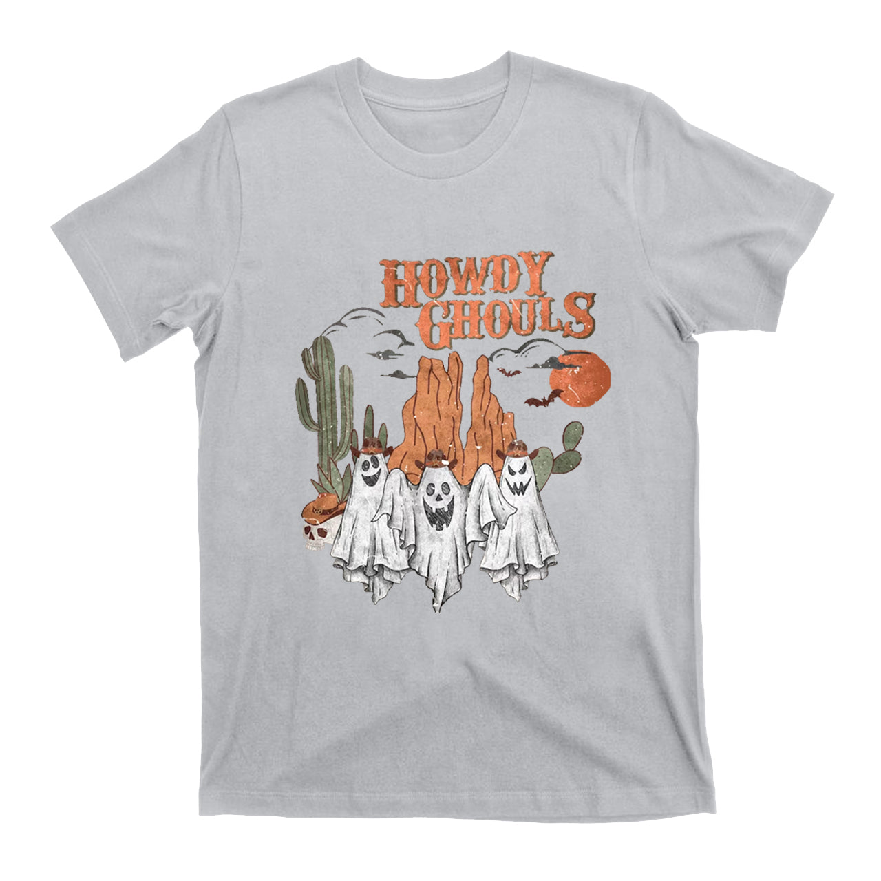 Halloween Western Ghost Cowboy Carnival T-Shirts