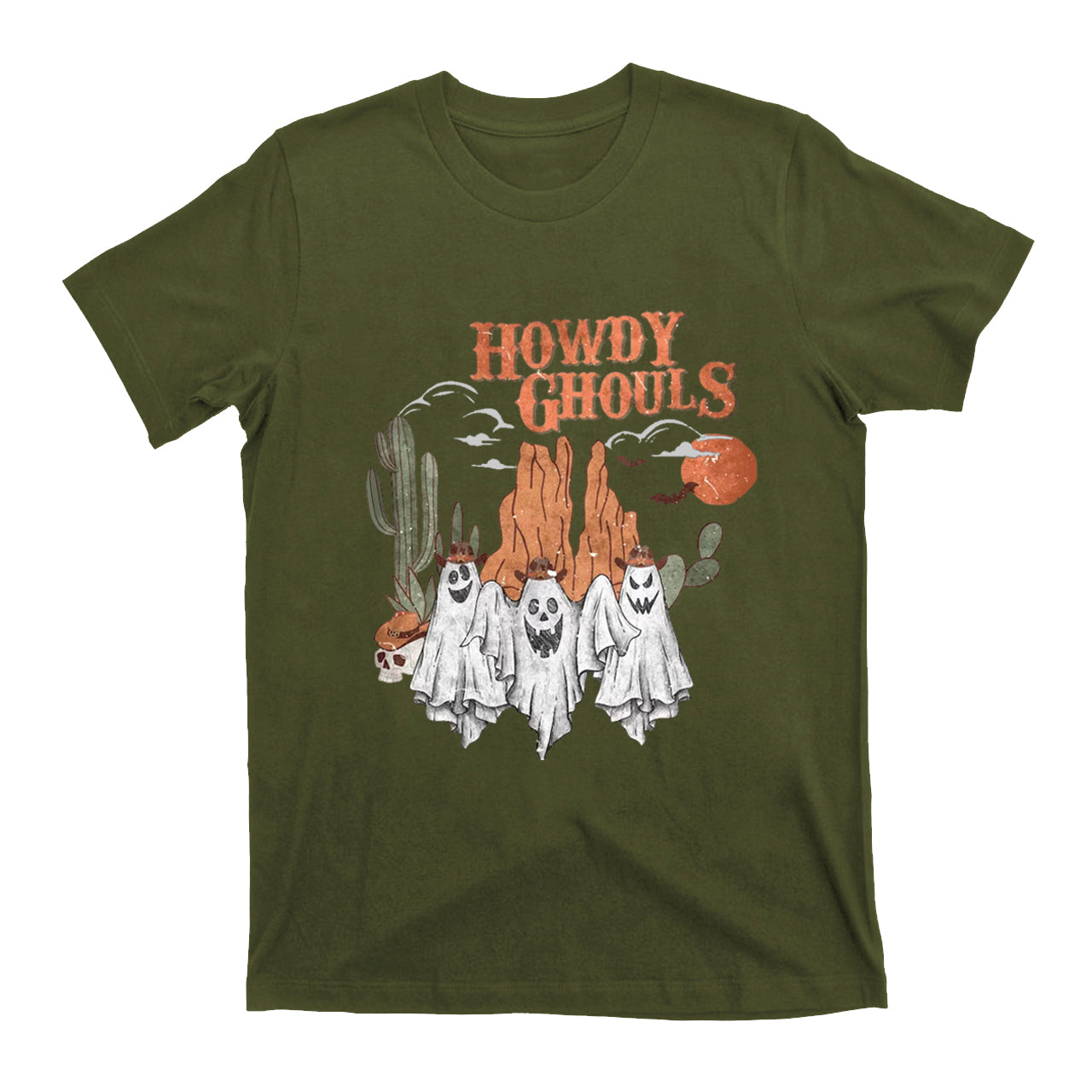 Halloween Western Ghost Cowboy Carnival T-Shirts