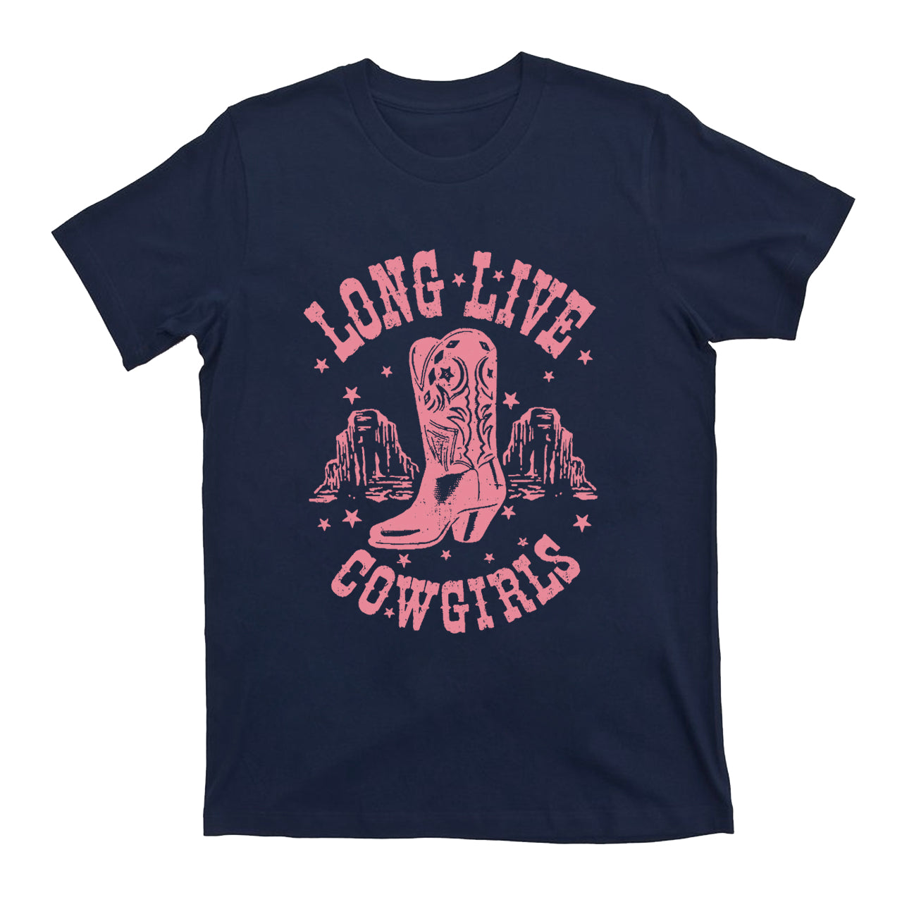 Cowgirls Western Long Lives T-Shirts