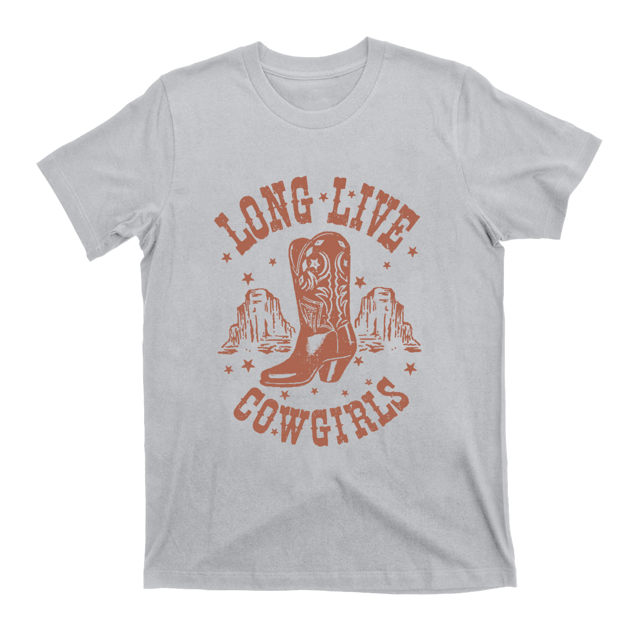 Cowgirls Western Long Lives T-Shirts