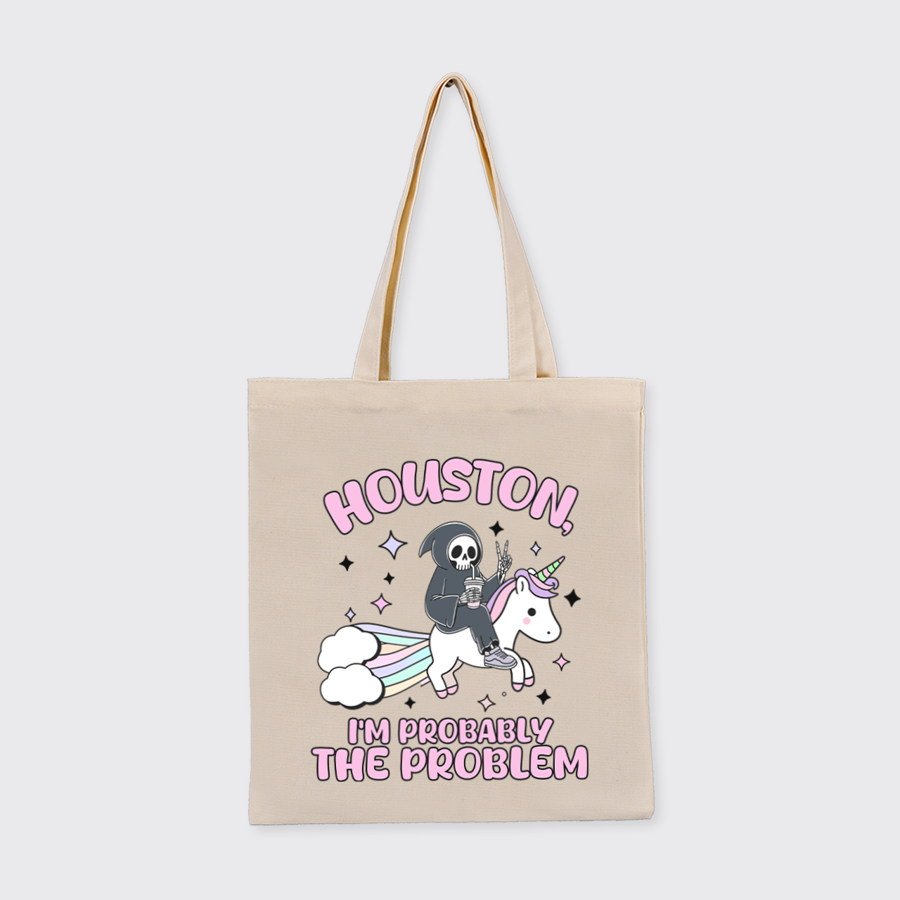 Mental Health-Houston I'm Probably The Problem_Broncobay Canvas Tote Bag
