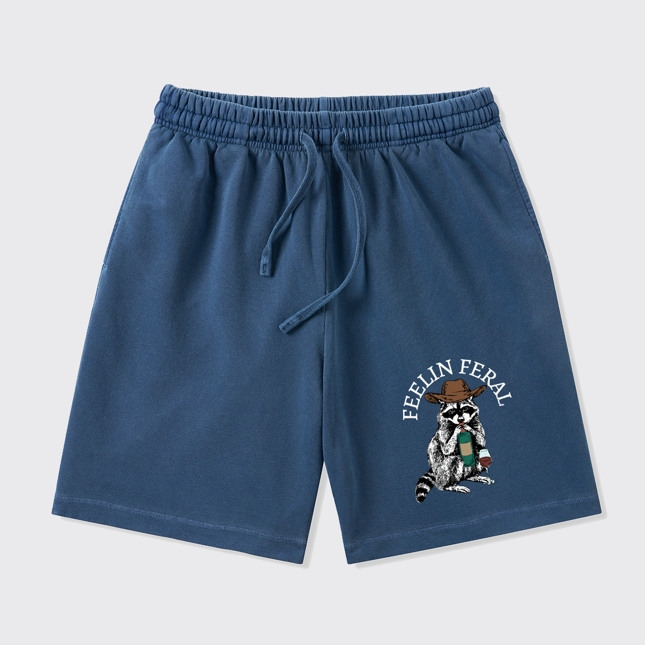 Funny Raccoon_Broncobay Shorts