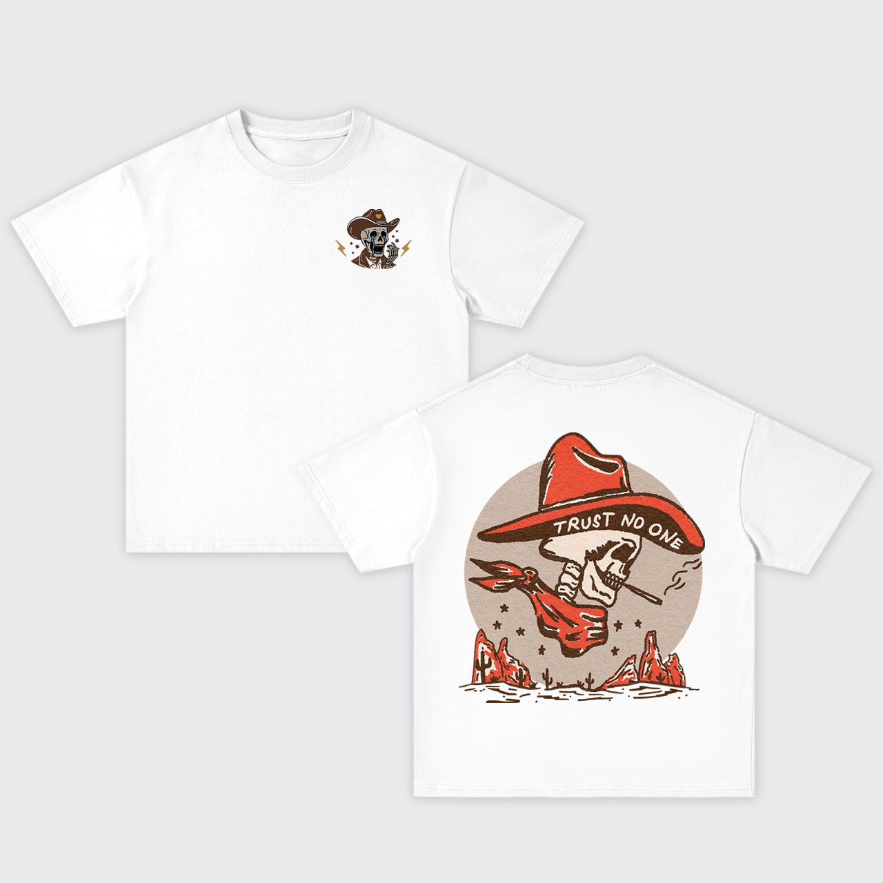 Trust No One Oversize T-Shirts