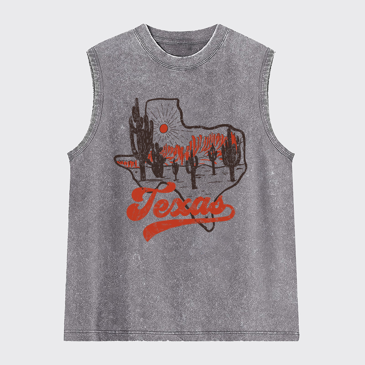 Texas Sunset Vintage Washed Tanks