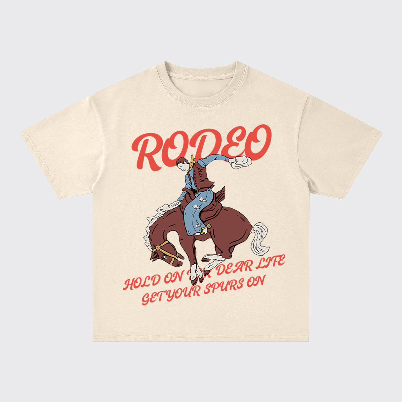 Get Your Spurs On Oversize T-Shirts
