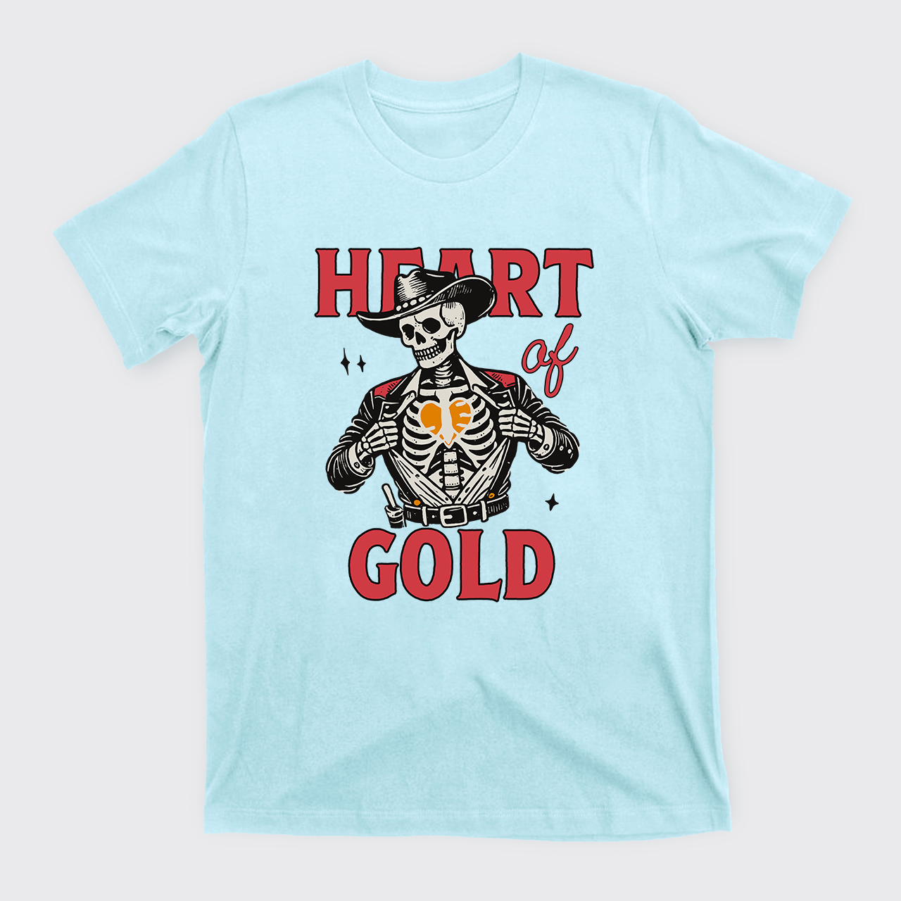 Heart Of Gold Western T-Shirts