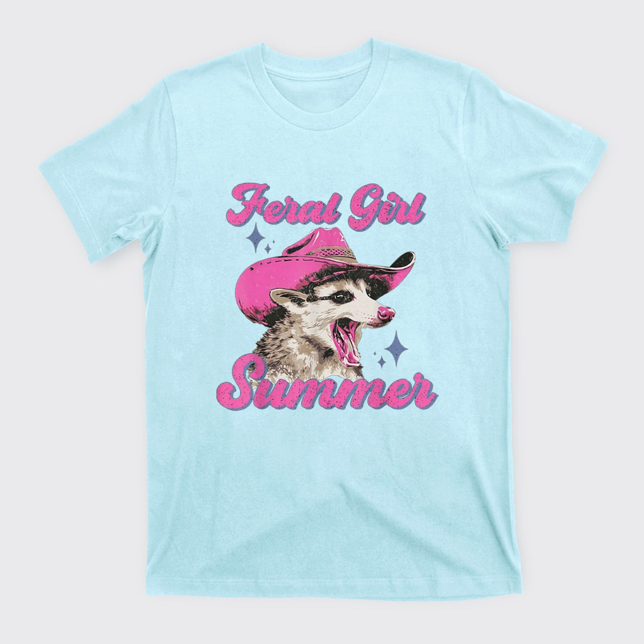 Trash Raccoon-Feral Girl T-Shirts