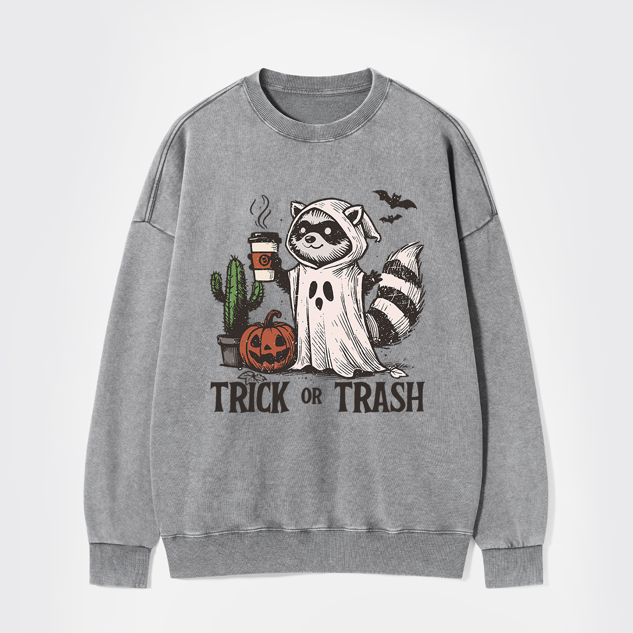 Trick Or Trash Washed Sweatshirts