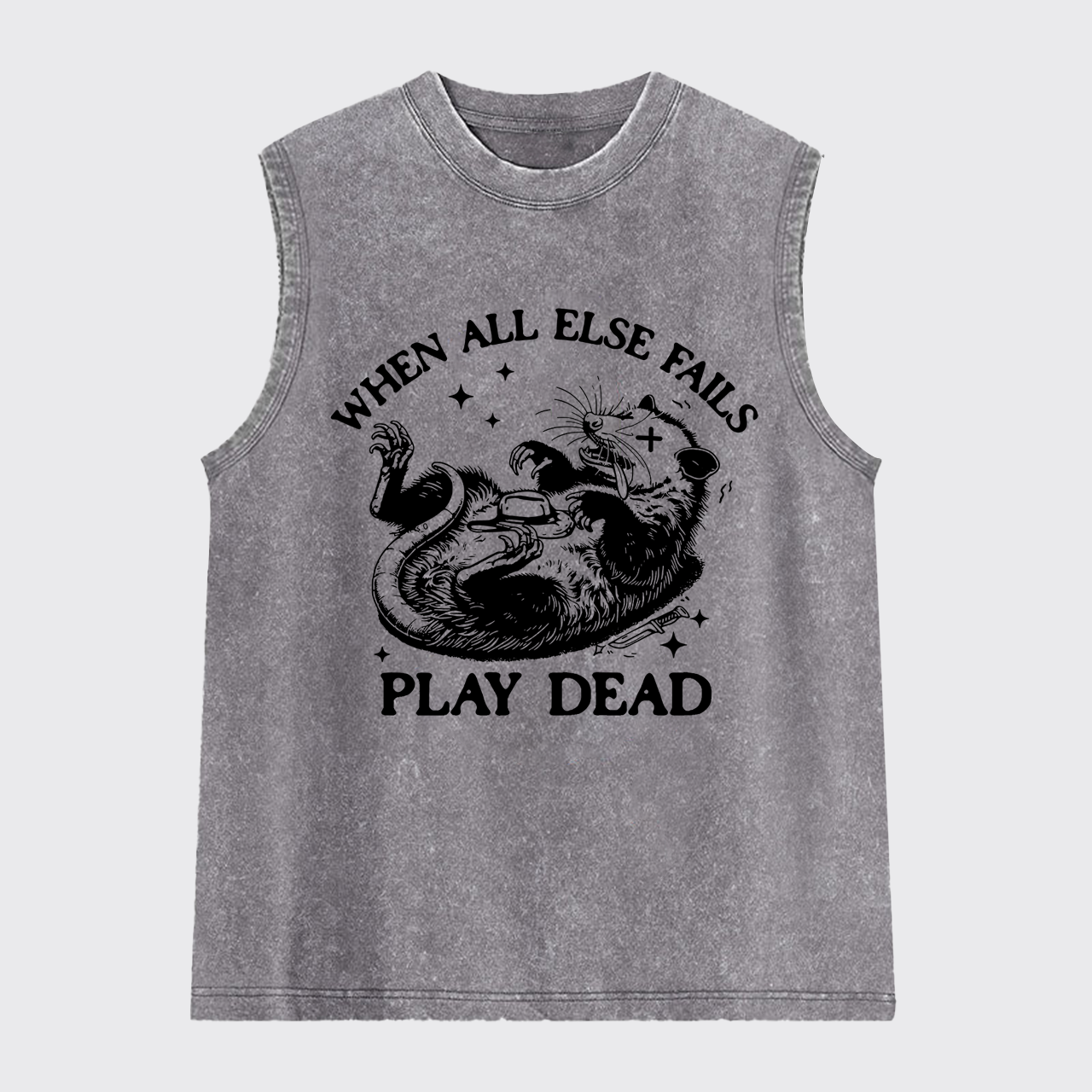 When All Else Fails Play Dead Washed Tanks