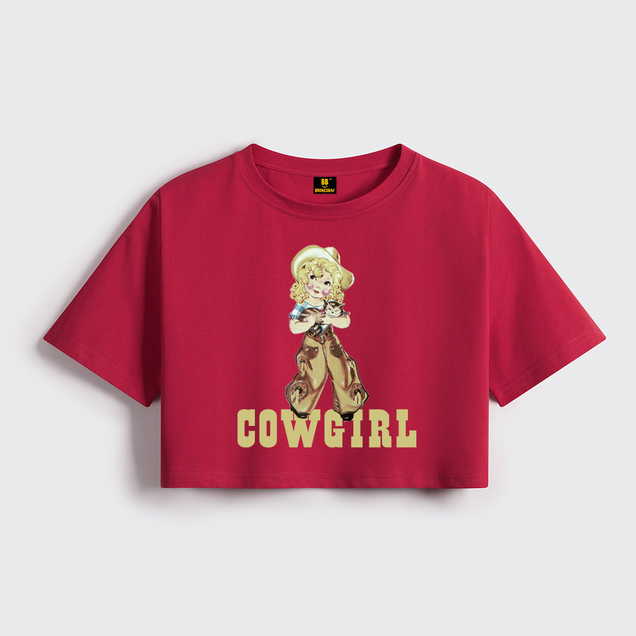 Cowgirl Cropped Boxy Tee