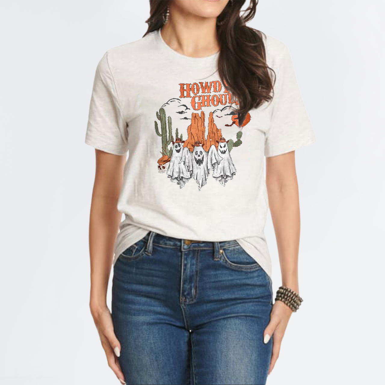 Halloween Western Ghost Cowboy Carnival T-Shirts