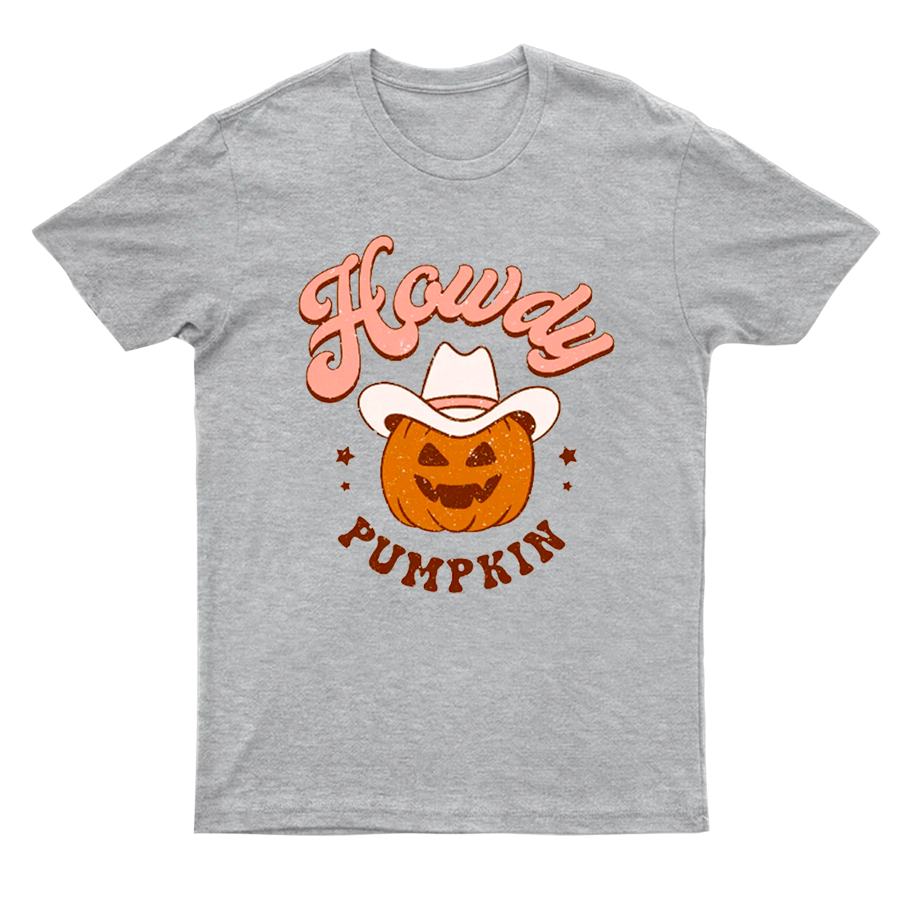 Howdy Pumpkin Cowboy Halloween T-Shirt