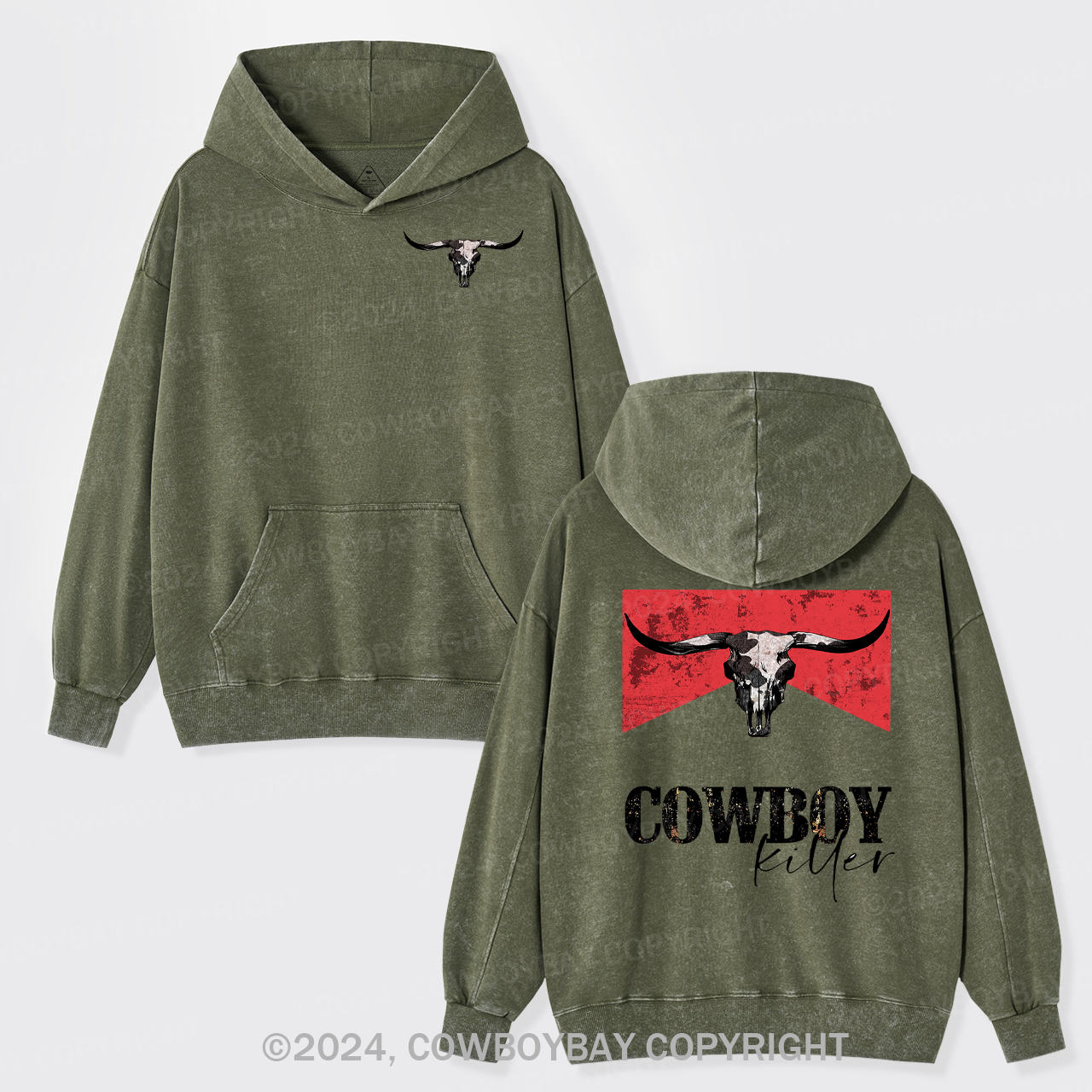 Western Cowboy Killer Hoodies