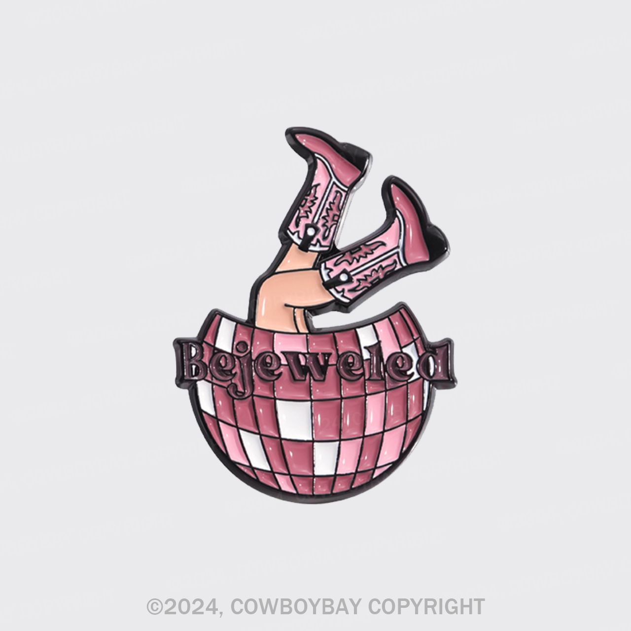 Bejeweled Boots_Cowboybay Pin