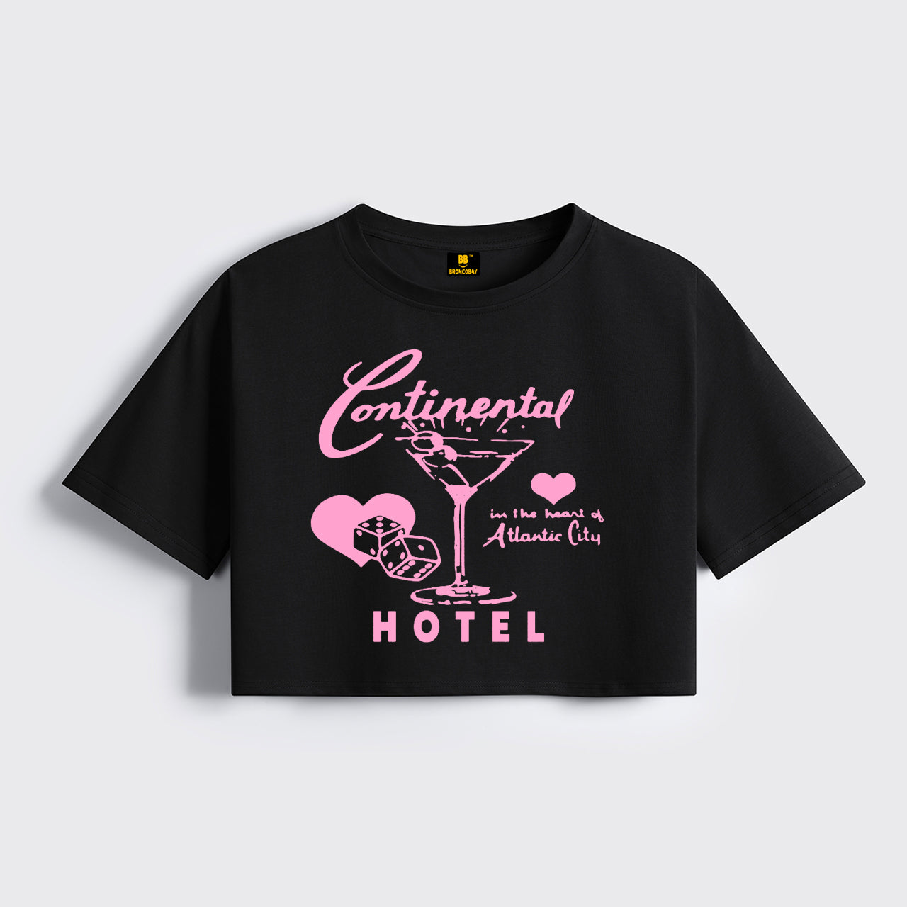 Holiday Romance Cropped Boxy Tee